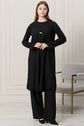 Gucci Kumaş Broş Detaylı Pantolonlu 3lü Takım-5143