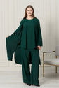 Gucci Kumaş Broş Detaylı Pantolonlu 3lü Takım-5143
