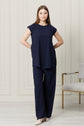 Gucci Kumaş Broş Detaylı Pantolonlu 3lü Takım-5143