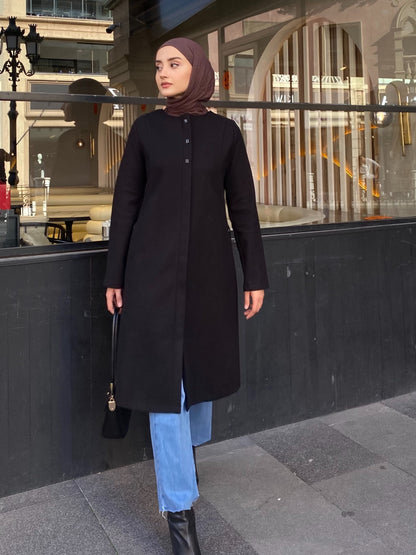 Oval cepli örme kaşe fermuarlı kap-5150