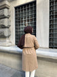 6080-Cepkenli Fermuarlı Beli Büzgülü Araboy Trench
