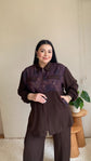 Raya Baskı & Taş Detaylı Takım - 6097