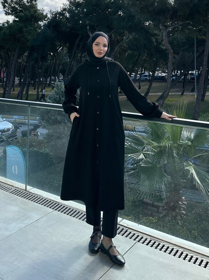 Mevsimlik kapşonlu çıtçıt kapama araboy-6090