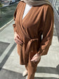 Fitilli süet pantolon tunik 2&